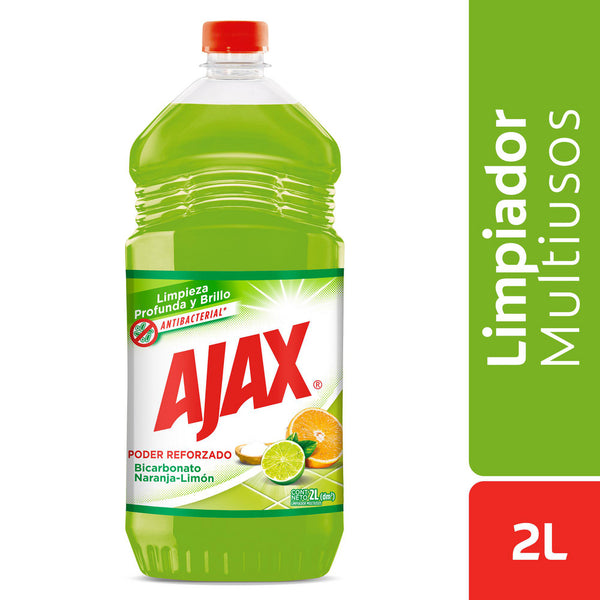 LIMPIADOR AJAX 2000M NARANJA/LIMON